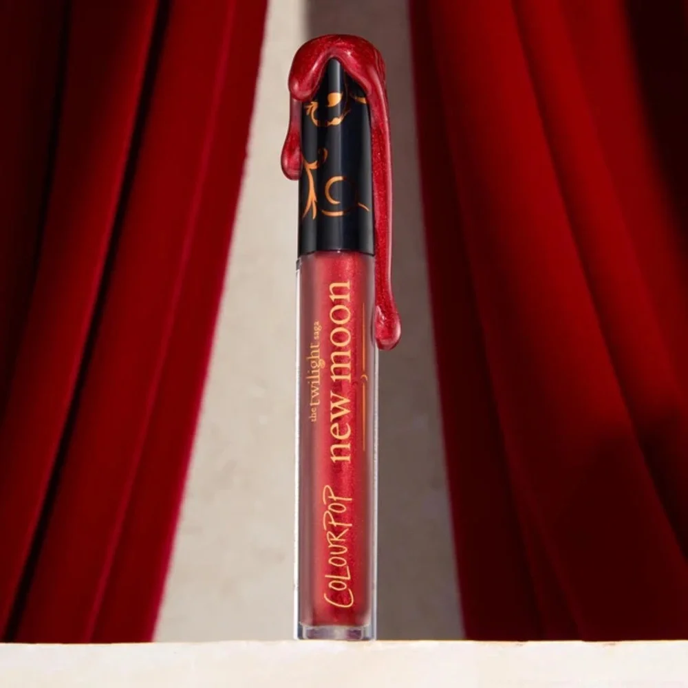ColourPop Twilight New Moon Gloss in Vibrant Red Runs With Vampire NIB